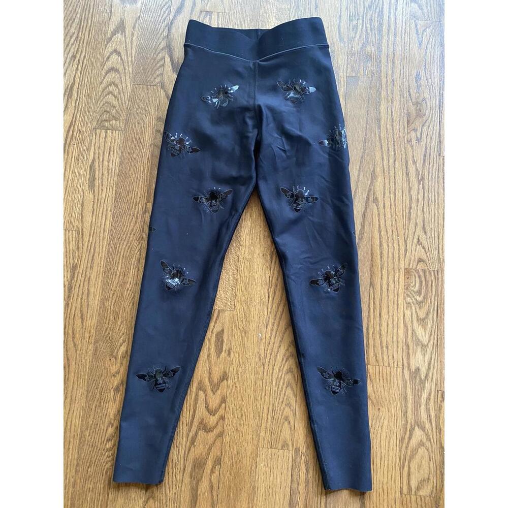 Ultracor Bee Leggings Nero/Patent Nero Sz XS $198 EUC